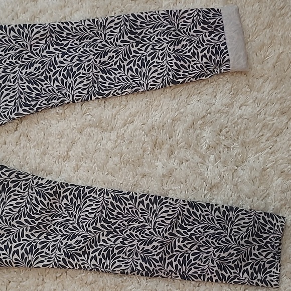 J.Crew Toothpick Skinny Jeans Fern Print Blue White Mid-Rise Womens Size 27 / 4 - Picture 15 of 16